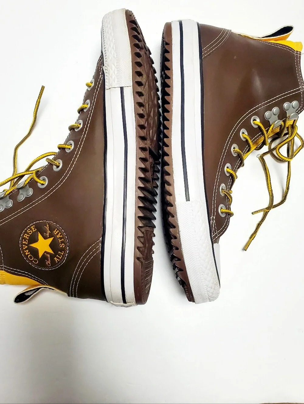 Converse Chuck Taylor All Star City Hiker Brown Leather Boots 144752C Unisex